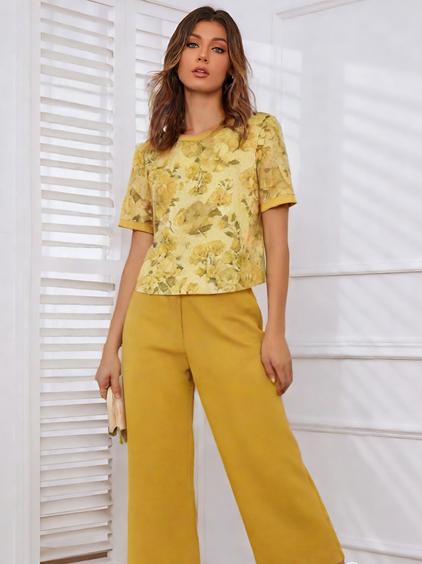Pantalon y Blusa Media Manga P88
