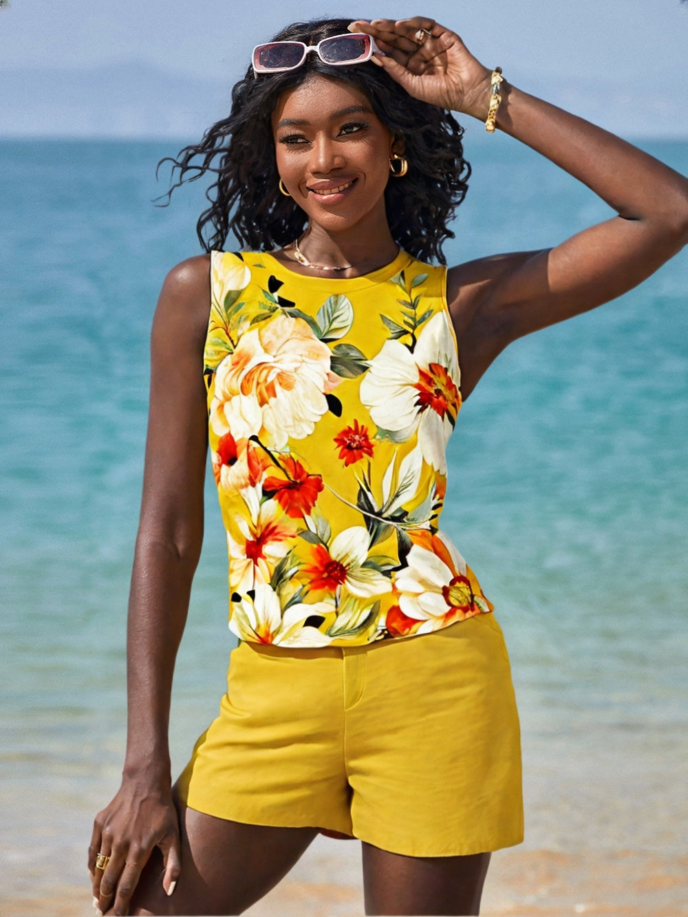 Short y Blusa Sin Mangas SM20