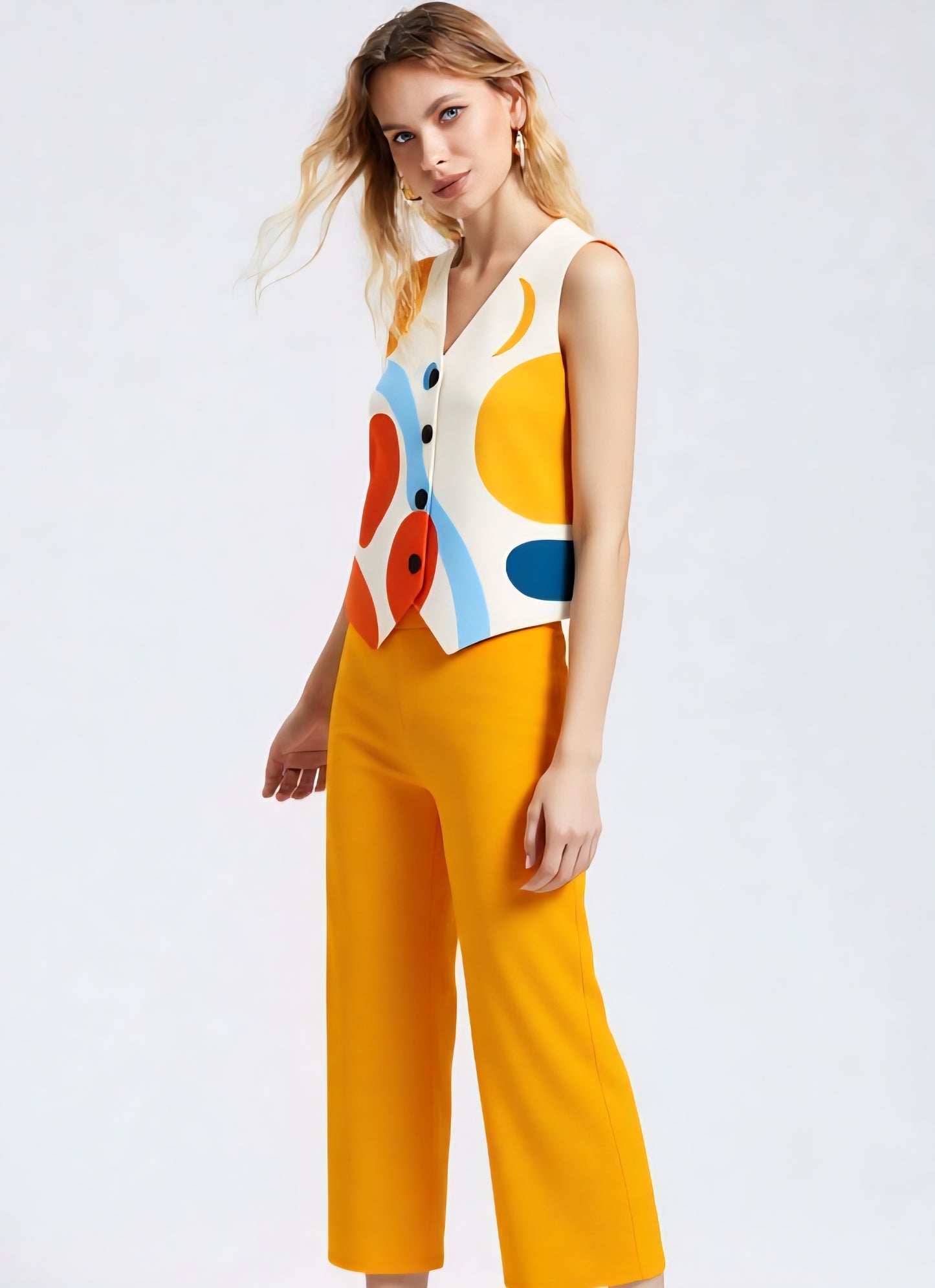 Pantalon y Blusa Sin Mangas MH9