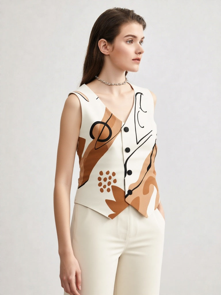 Pantalon y Blusa Sin Mangas MH13