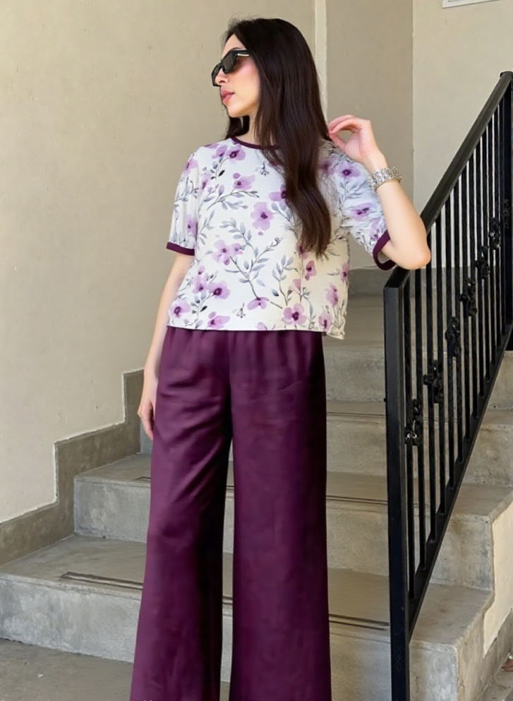 Pantalon y Blusa Media Manga P93