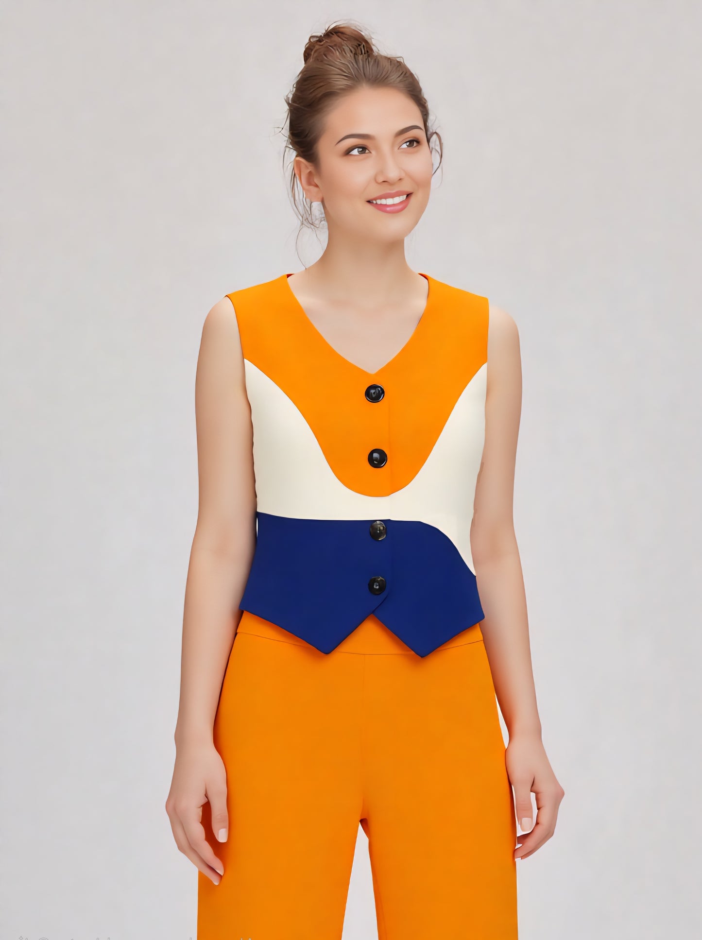 Pantalon y Blusa Sin Mangas MH5