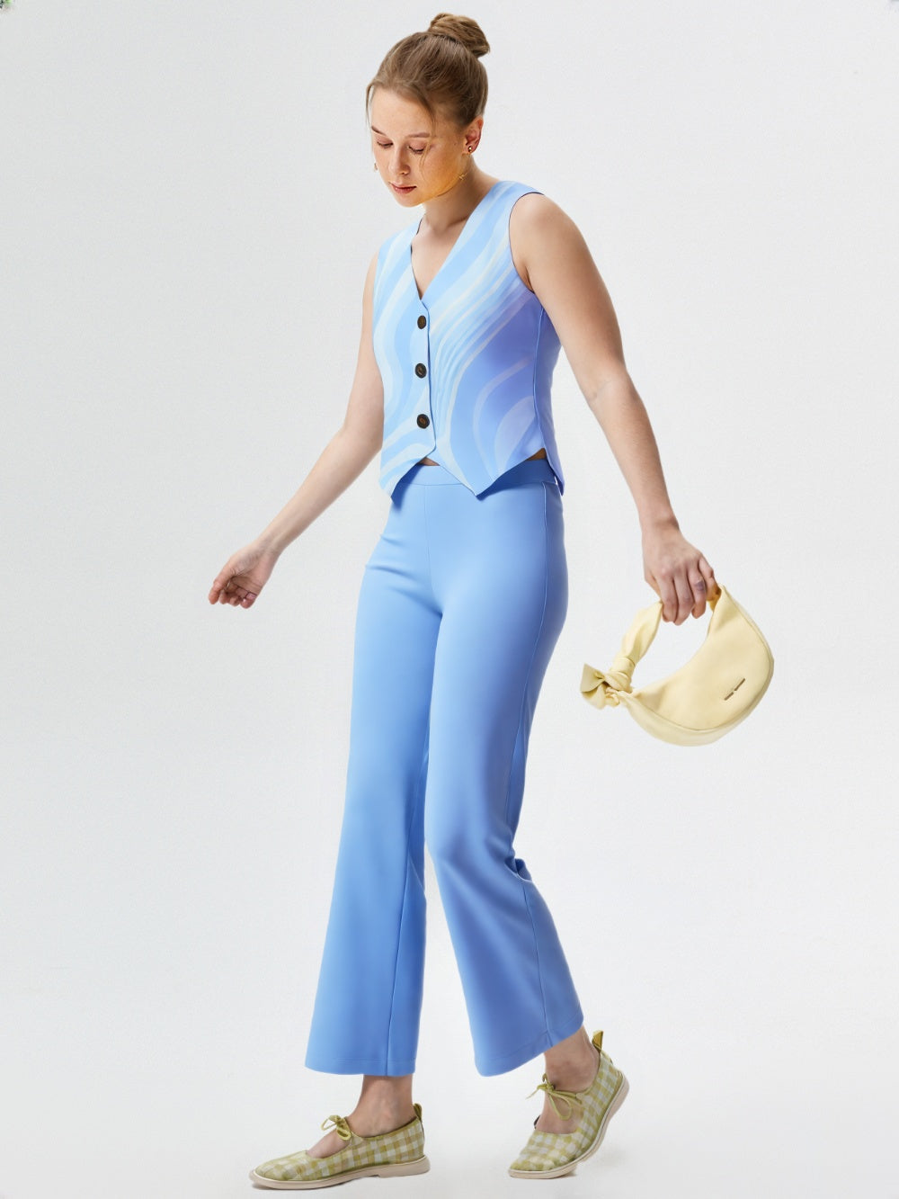 Pantalon y Blusa Sin Mangas MH8