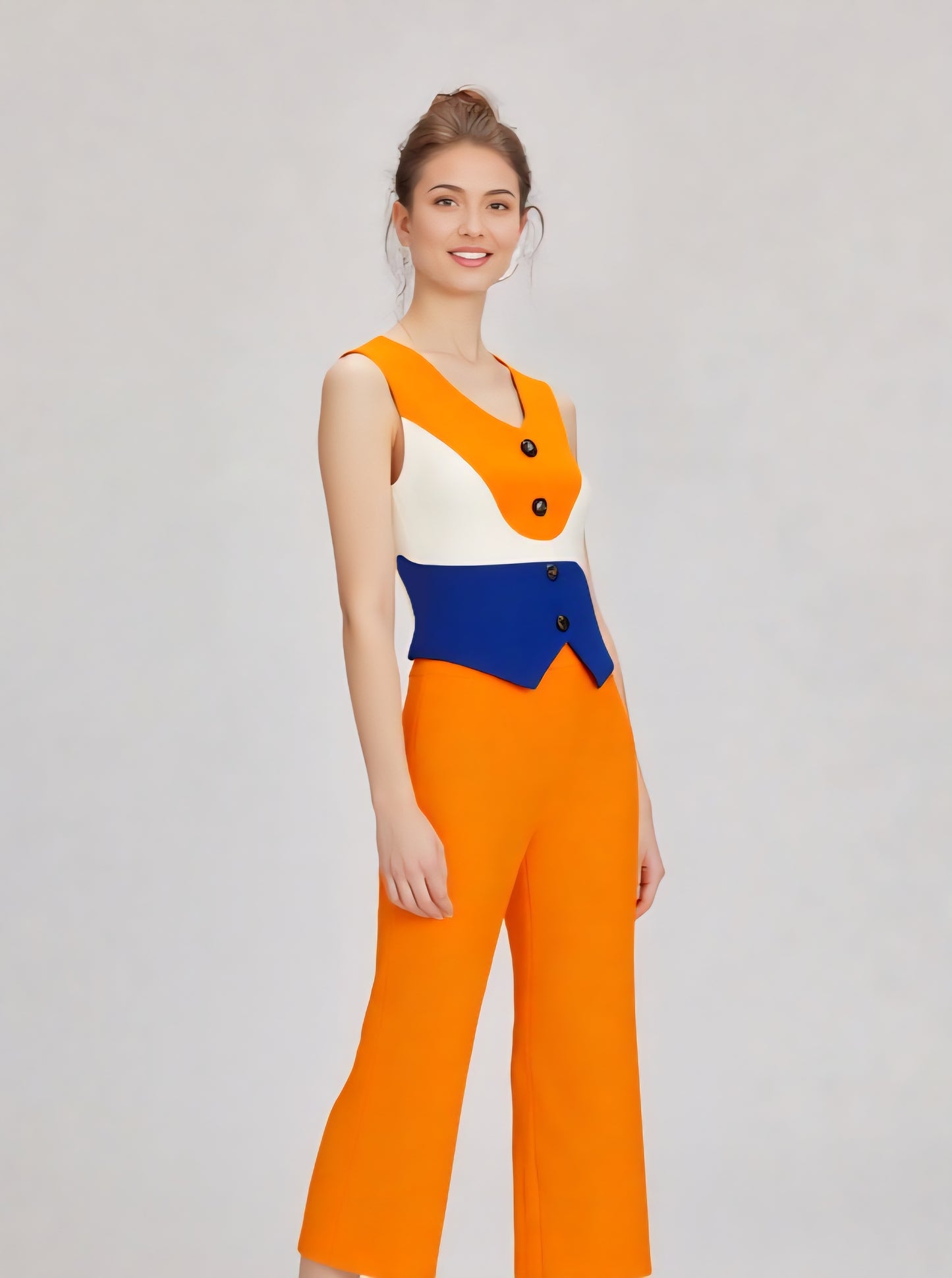Pantalon y Blusa Sin Mangas MH5