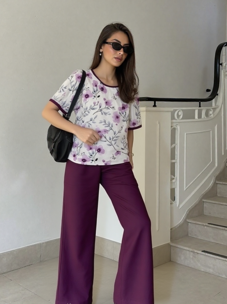 Pantalon y Blusa Media Manga P93